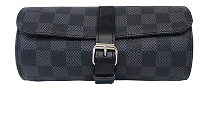 Louis Vuitton 3 Watch Travel Case, front view